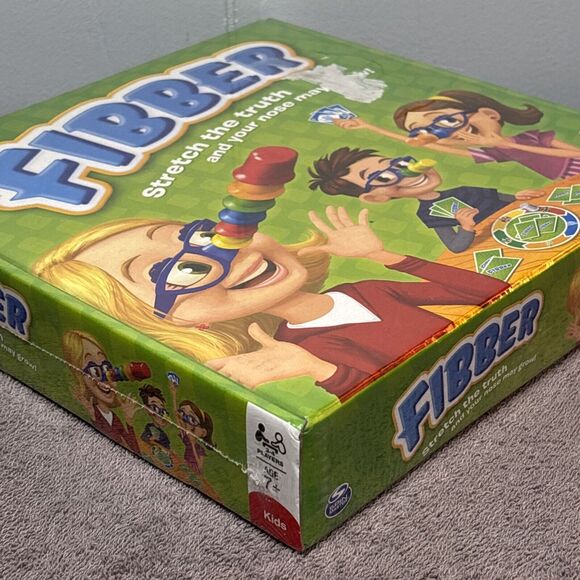 Fibber Stretch The Truth Board Game, New, Sealed Box , Age 7+, 3-4 Players READ - Picture 8 of 8